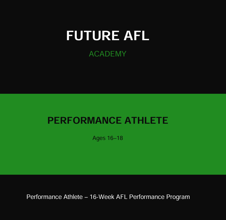 Performance Athlete Program (16-18 Years)
