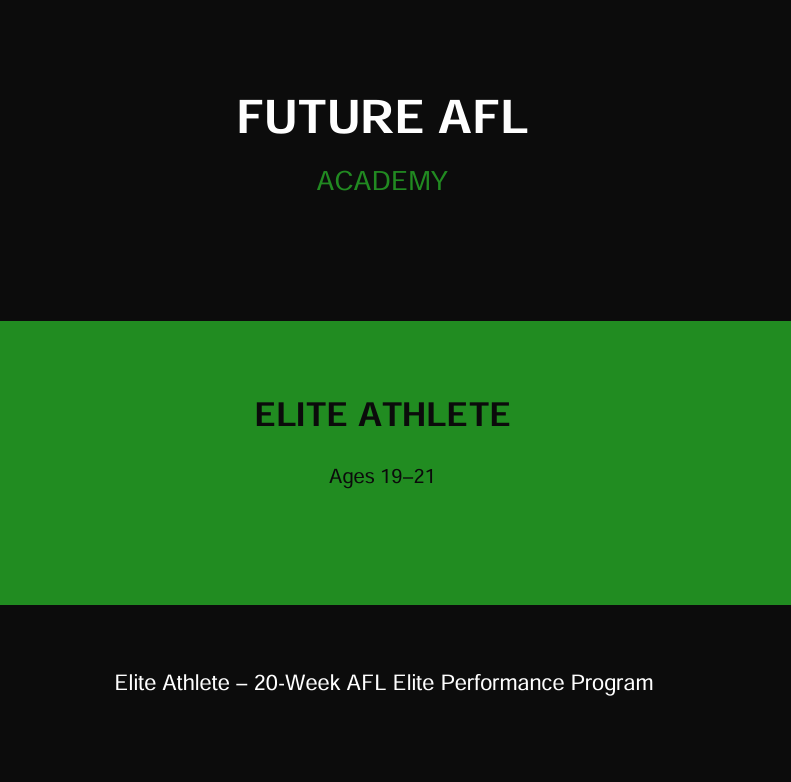 Elite Athlete Program (19-21 Years)
